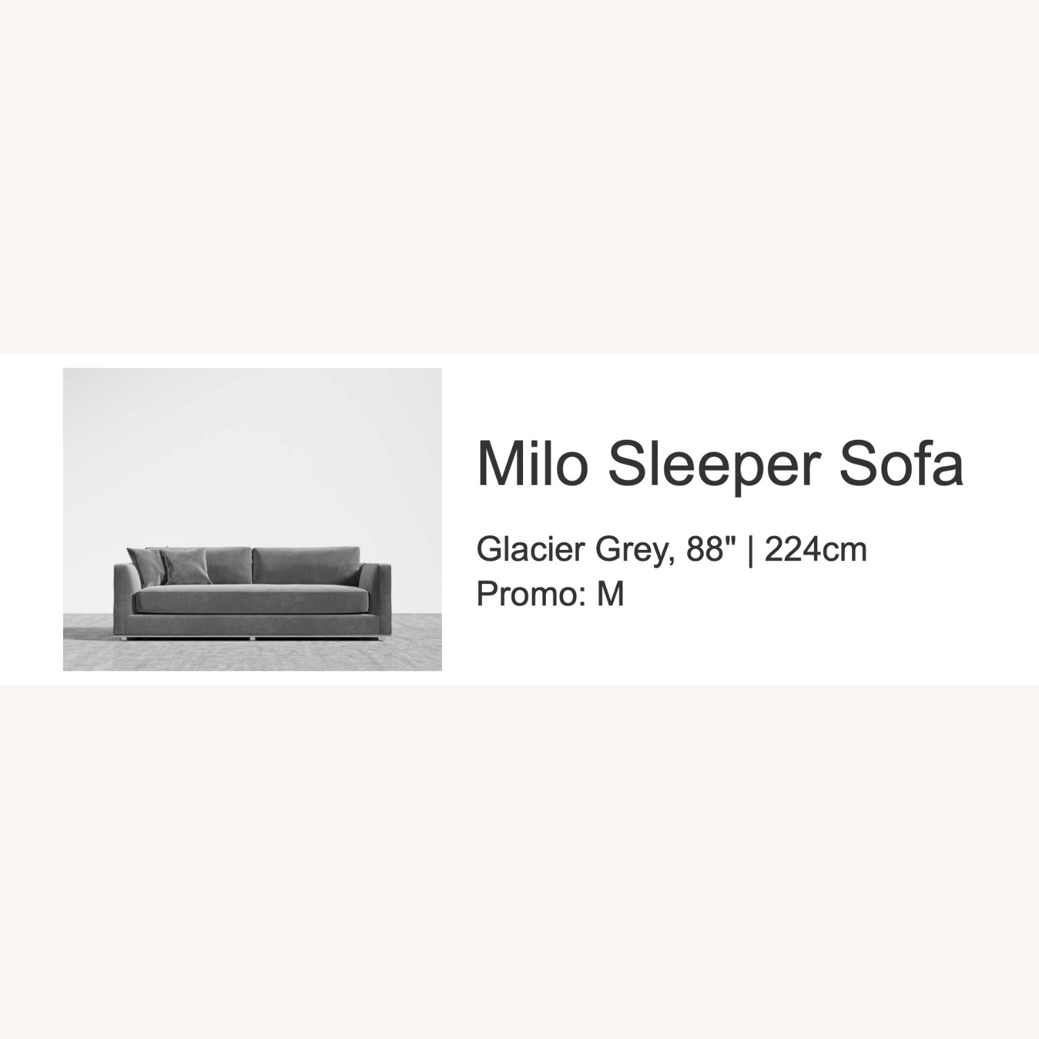 Rove Concepts Milo Sleeper Sofa - image-1