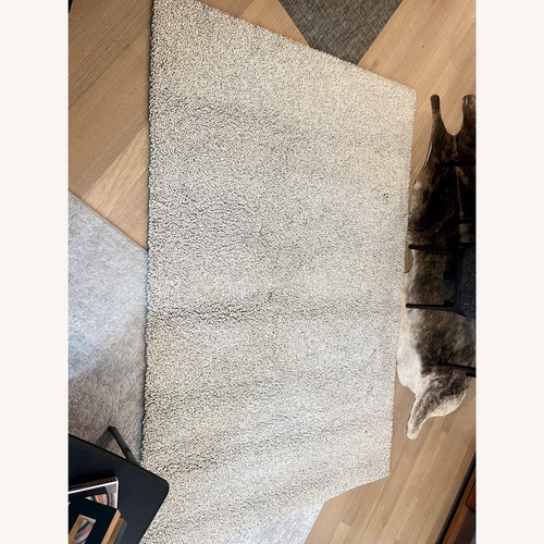 Used Room & Board Arden Light Gray Area Rug 6' x 9' for sale on AptDeco