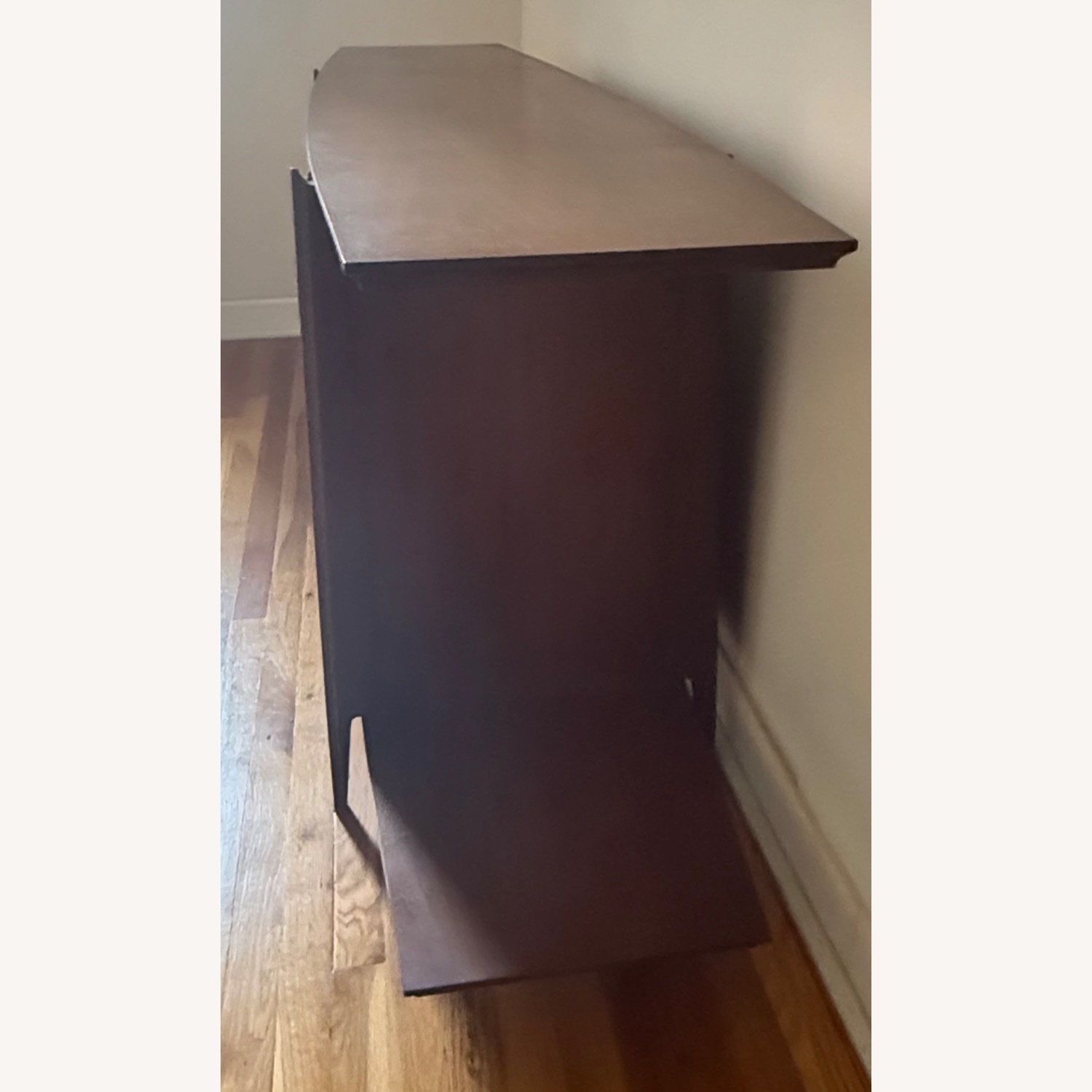 Vintage/Antique Finds Dark Brown Media Storage - image-4