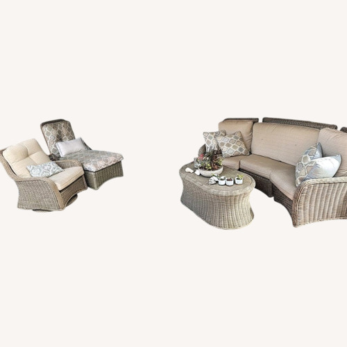 Used Patio Renassiance Deep Seating Outdoor Furniture for sale on AptDeco