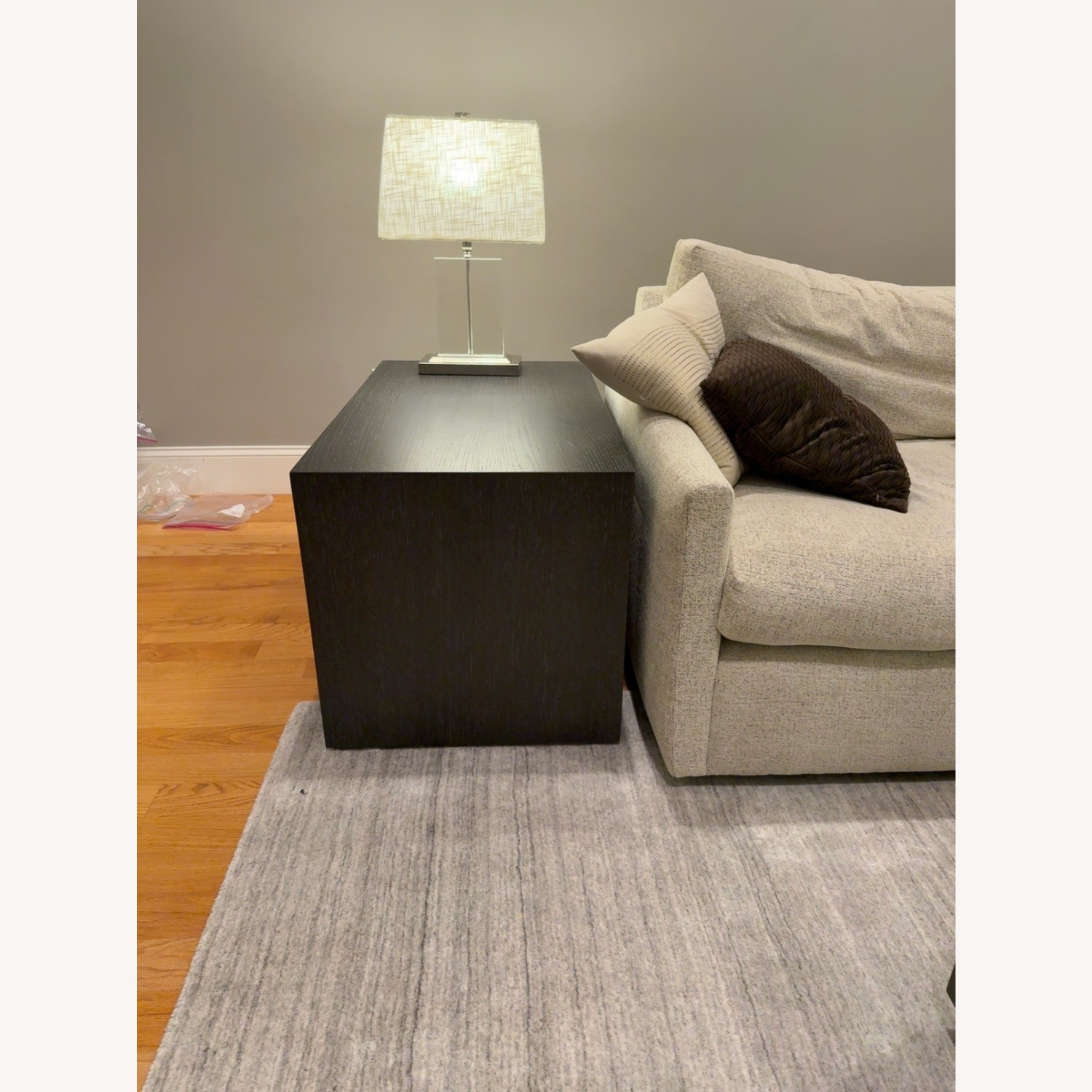 Arhaus Dark Brown Wood Side Table - image-2