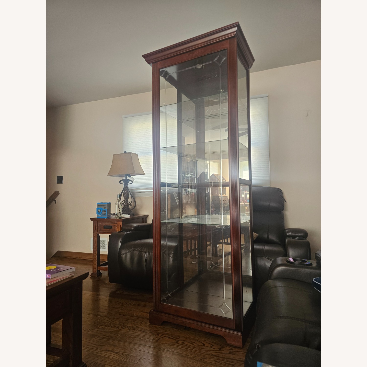 Wood and Glass Display Case - image-1