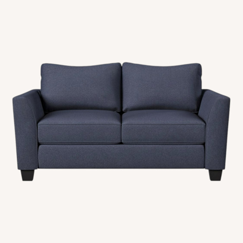 Used Raymour & Flanigan Daine Gray Loveseat for sale on AptDeco