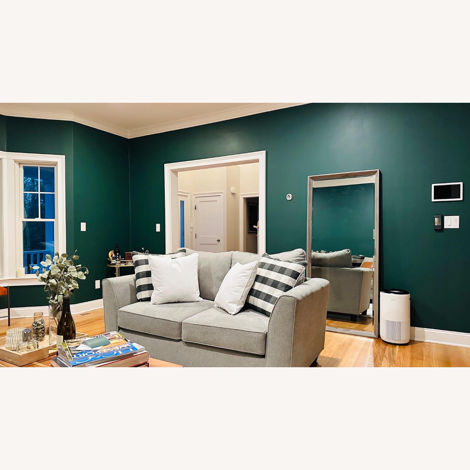 Raymour & Flanigan Daine Gray Loveseat - image-2