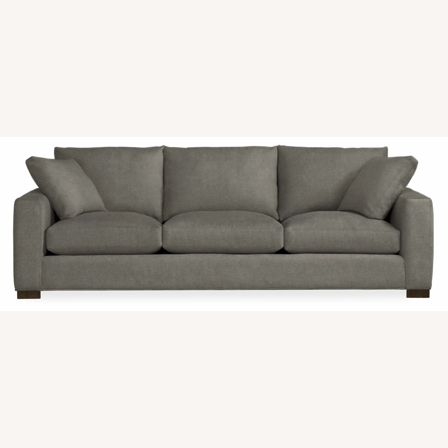 Room & Board Micro Suede 3 Seater Sofa - image-1
