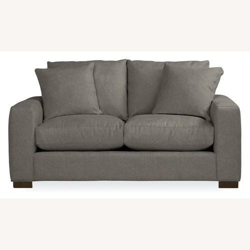 Used Room & Board Metro Micro Suede 2 Seater Sofa for sale on AptDeco