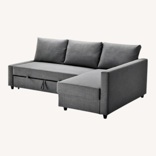 Used IKEA Friheten Dark Gray Fabric Sleeper Sofa for sale on AptDeco
