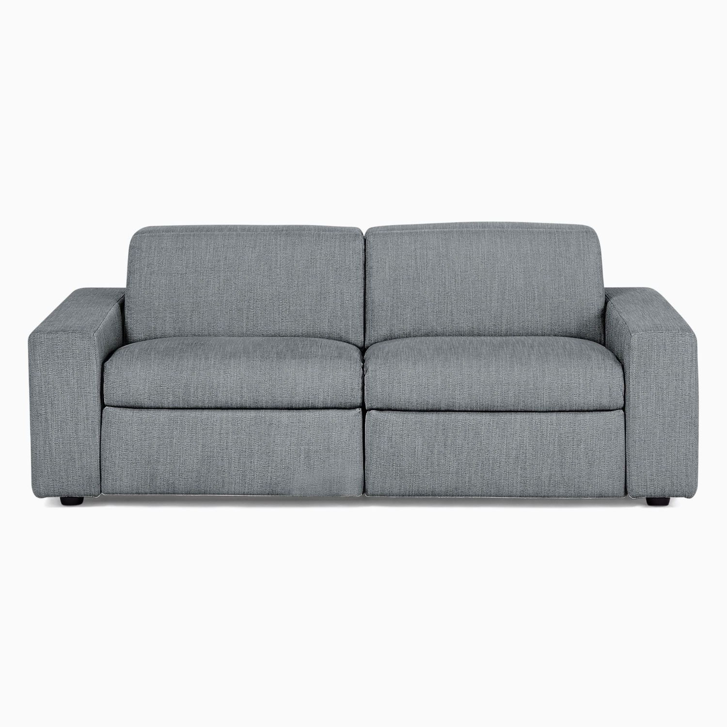 West Elm Enzo Reclining Sofa Loveseat - image-5