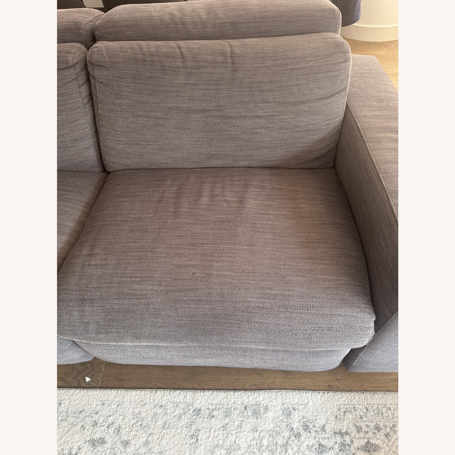 West Elm Enzo Reclining Sofa Loveseat - image-4