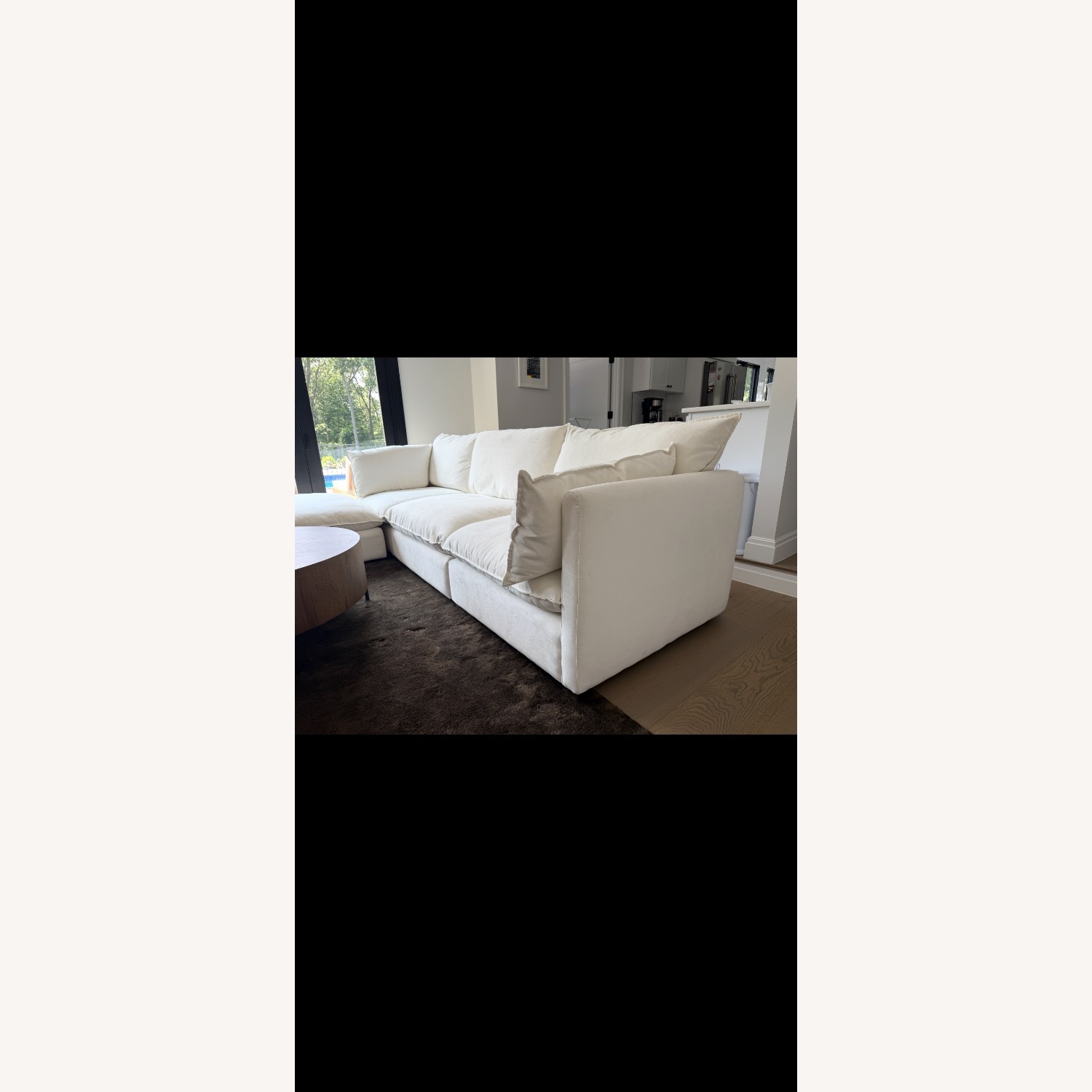 ABC Carpet and Home Montauk White 3+ Piece Sectional - image-3