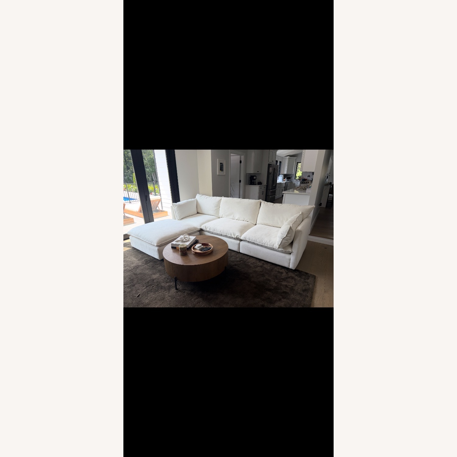 ABC Carpet and Home Montauk White 3+ Piece Sectional - image-2