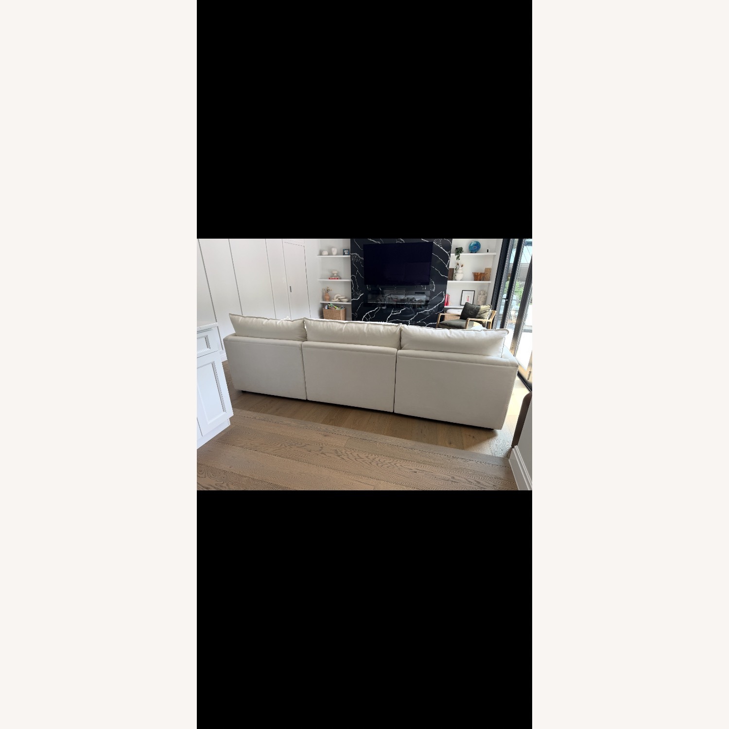 ABC Carpet and Home Montauk White 3+ Piece Sectional - image-6