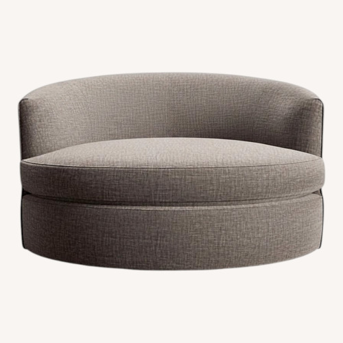 Used Crate & Barrel Tillie Deep Swivel Chair for sale on AptDeco