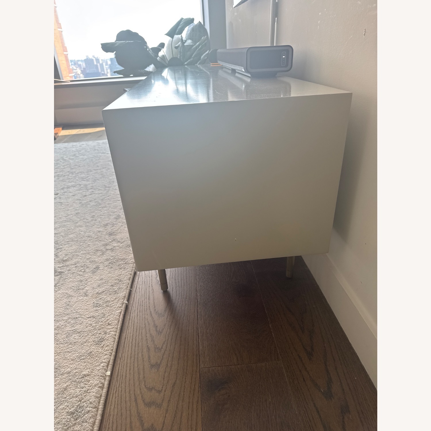 West Elm Modernist Wood & Lacquer Media Console (68"–80") - image-3