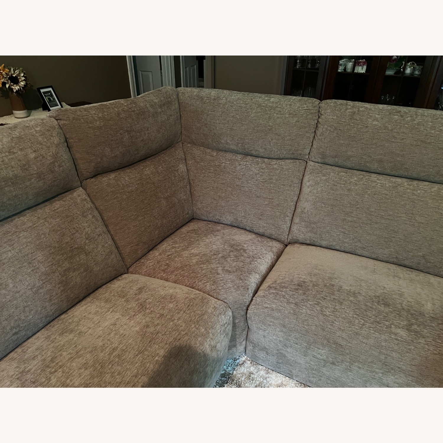 Walter E. Smithe Harris Light Brown 3+ Piece Sectional - image-8