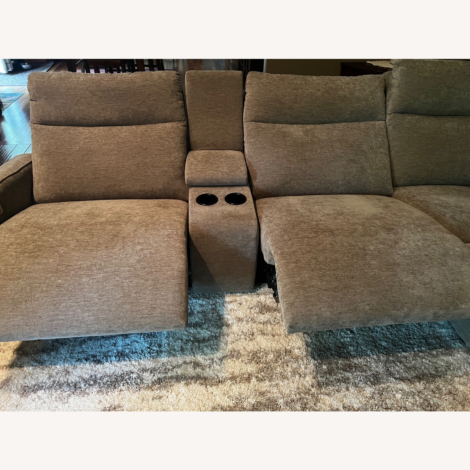 Walter E. Smithe Harris Light Brown 3+ Piece Sectional - image-4