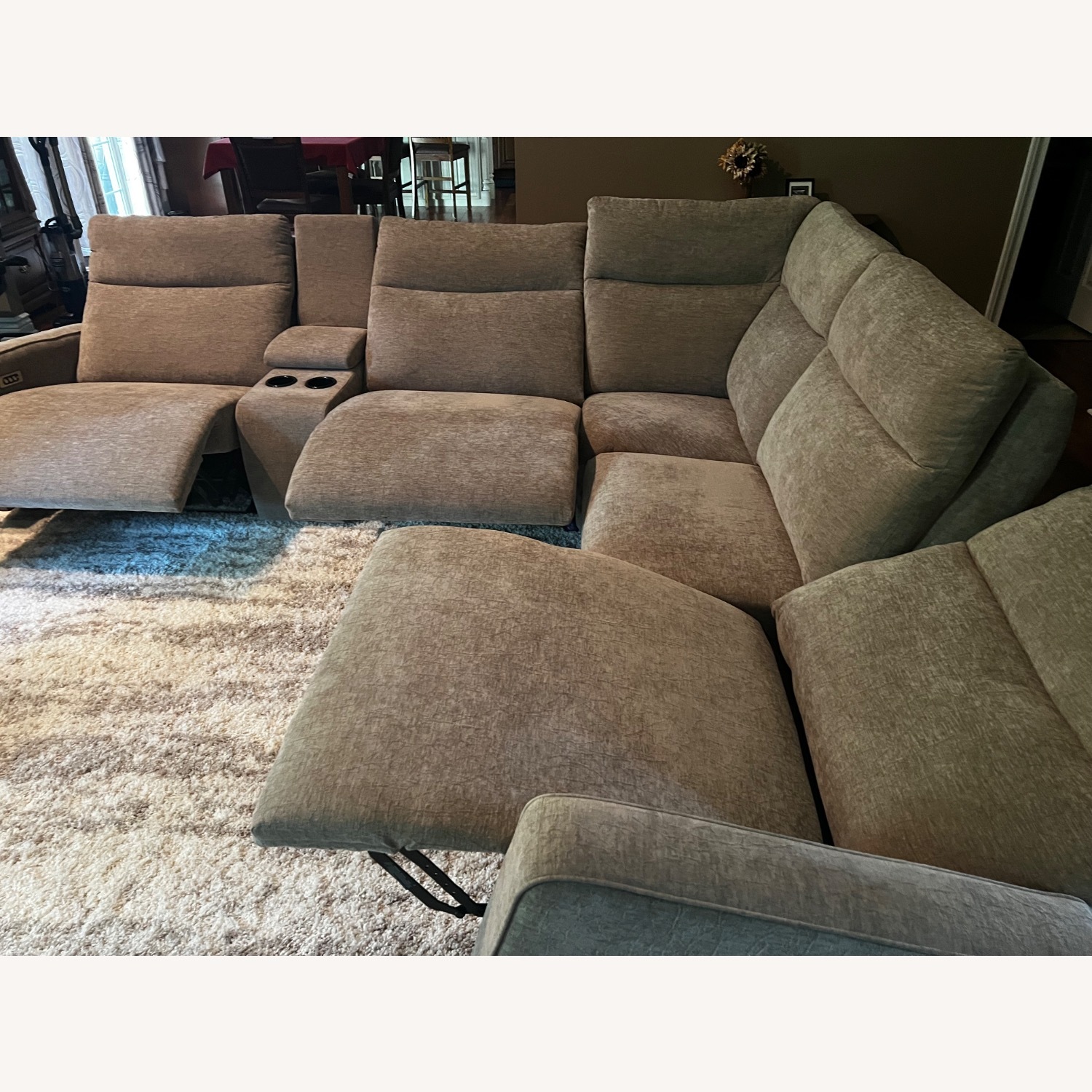 Walter E. Smithe Harris Light Brown 3+ Piece Sectional - image-10