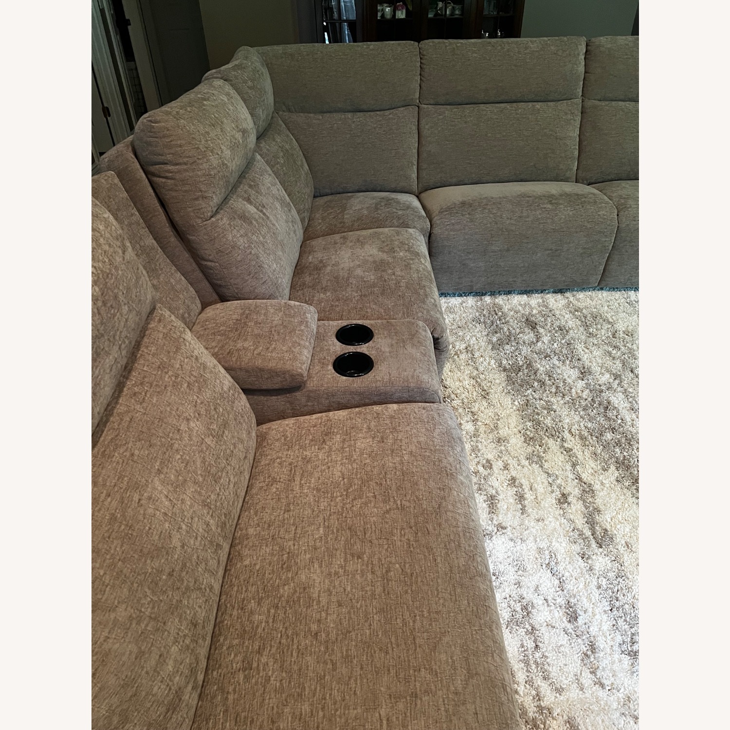 Walter E. Smithe Harris Light Brown 3+ Piece Sectional - image-2