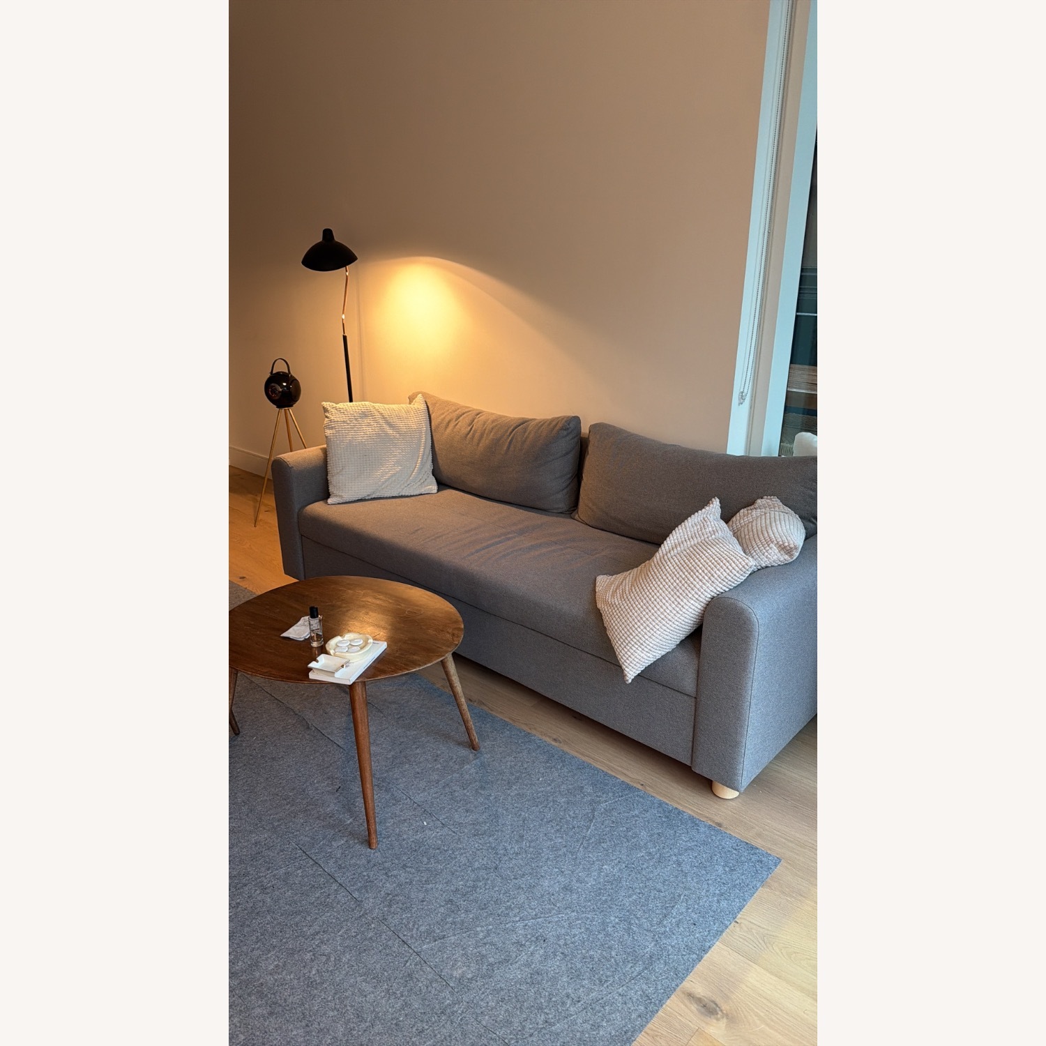 Article Nordby Light Gray Fabric Sleeper Sofa - image-2