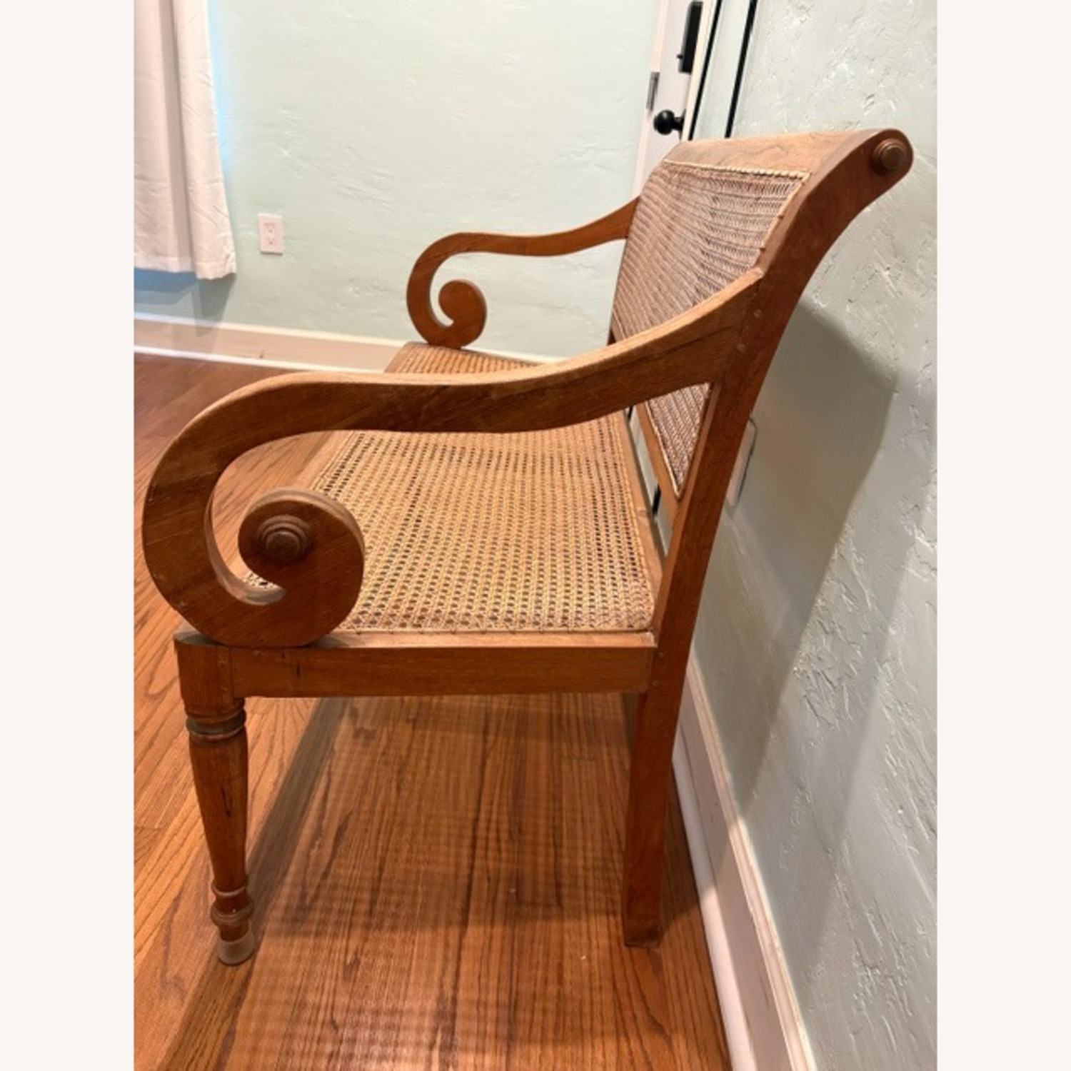 Vintage/Antique Finds Natural Wood Bench - image-2