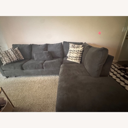 Used Sectional Gray Sofa for sale on AptDeco