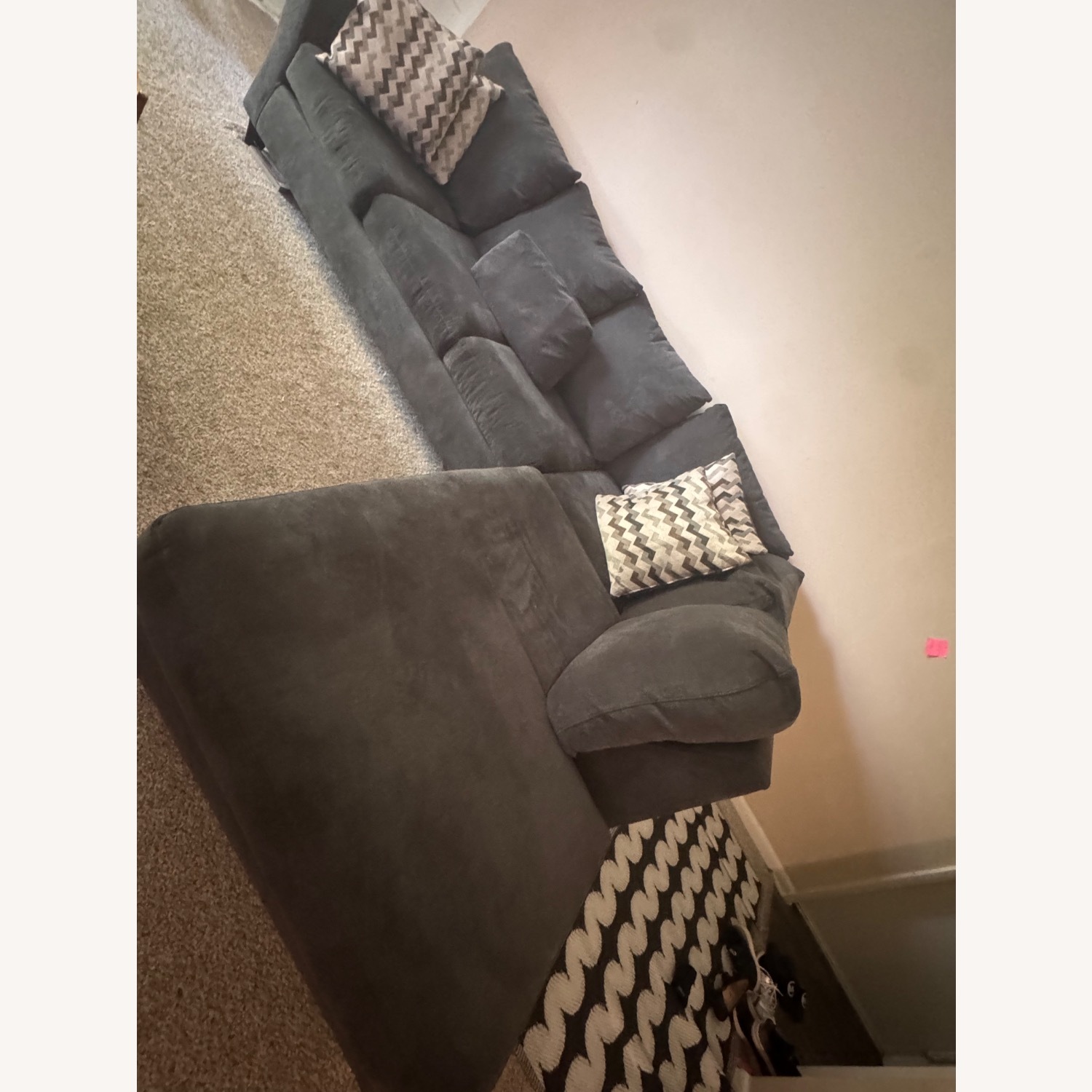 Sectional Gray Sofa - image-3