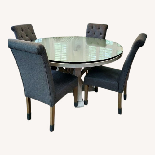Used Trisha Yearwood Home Collection Table & Chairs for sale on AptDeco