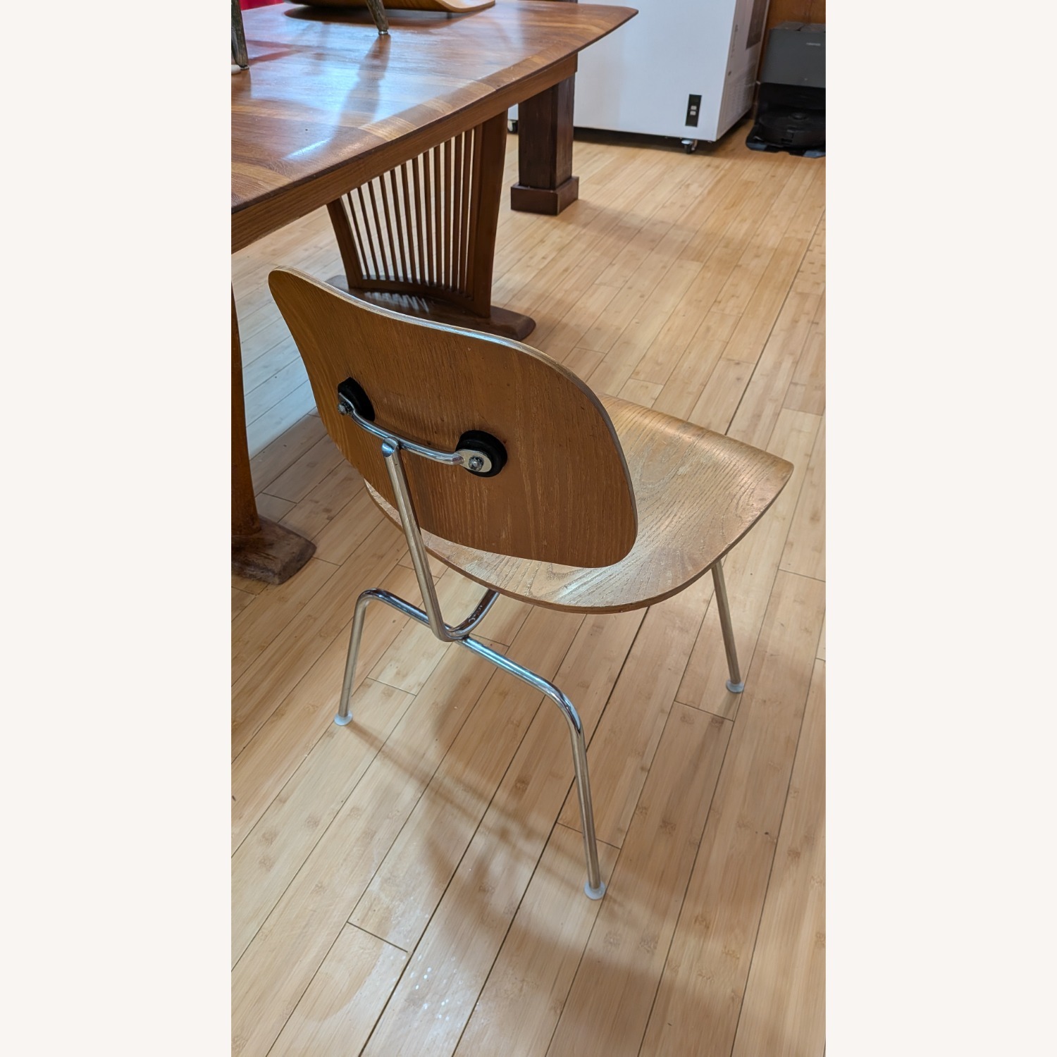 Herman Miller Eames Natural Wood Dining Chairs - image-7