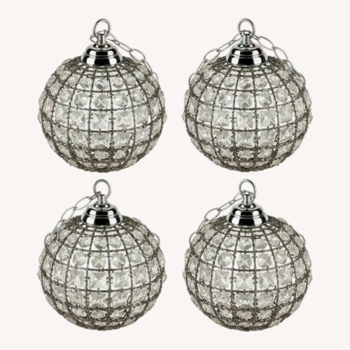 Used Four Crystal Swag Pendants for sale on AptDeco