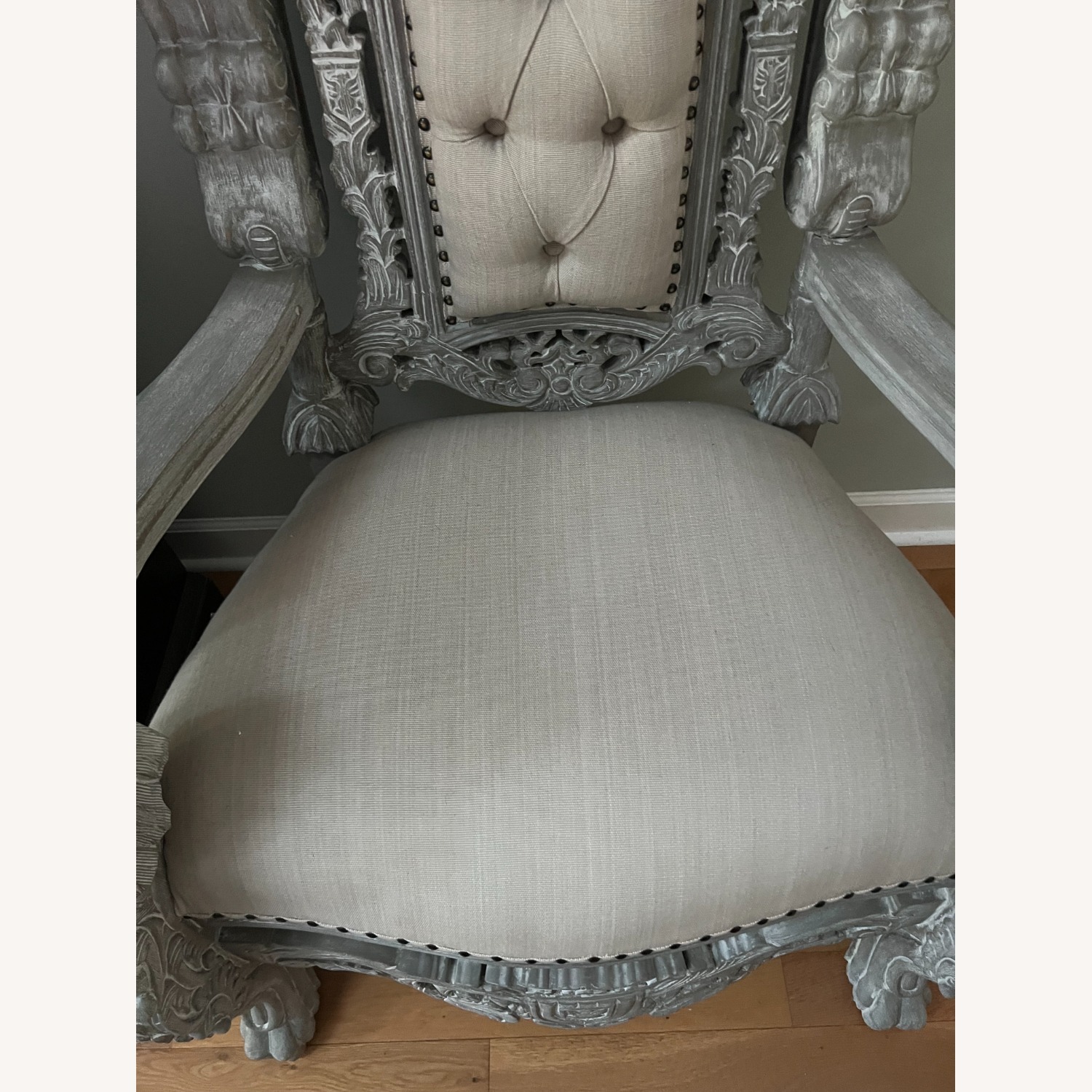King David Lion Throne Accent Chairs - image-3