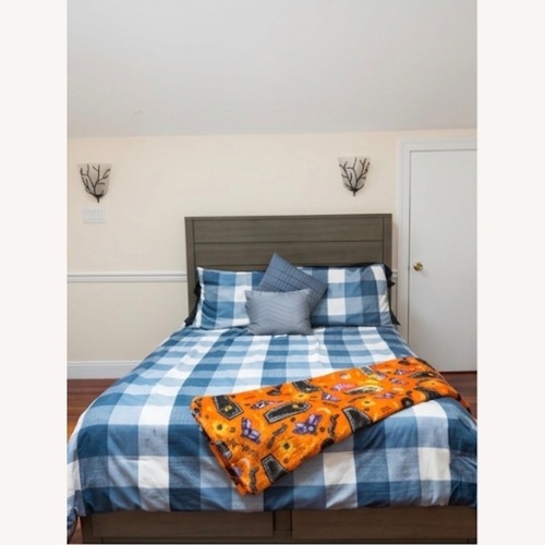 Used Macy's Tribeca Storage Full Platform Bed for sale on AptDeco