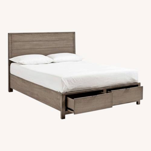 Used Macy's Tribeca Storage Full Platform Bed for sale on AptDeco