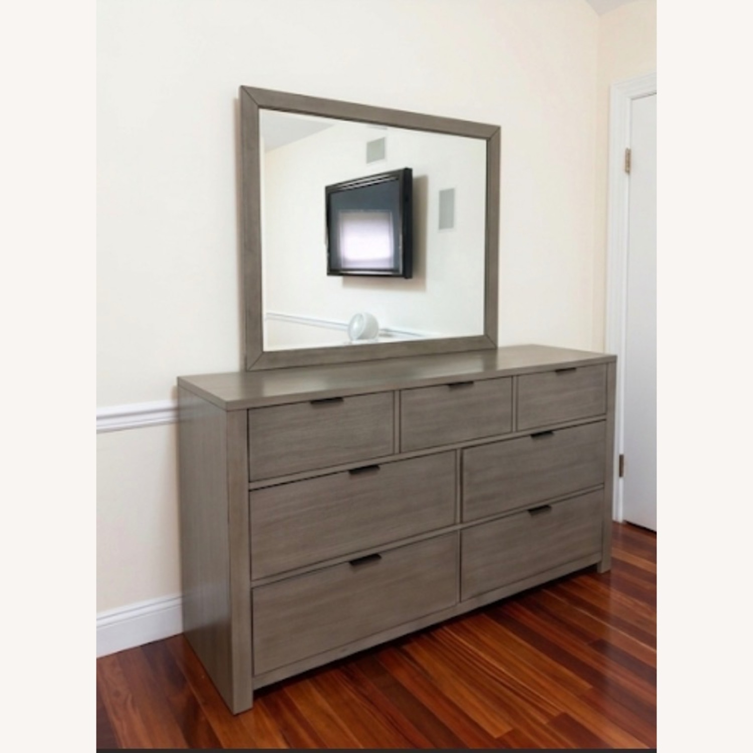 Macy's Tribeca Light Gray Dresser - image-1
