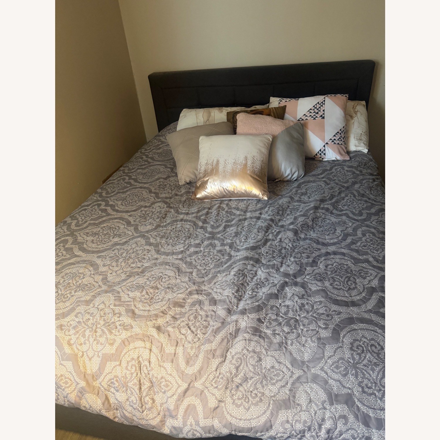 Dark Gray Bed - image-4