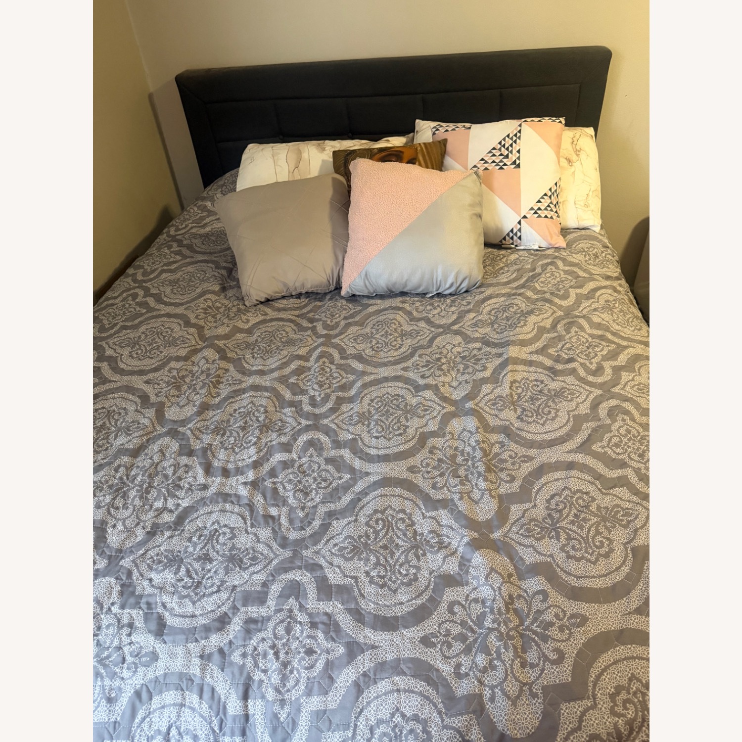 Dark Gray Bed - image-3