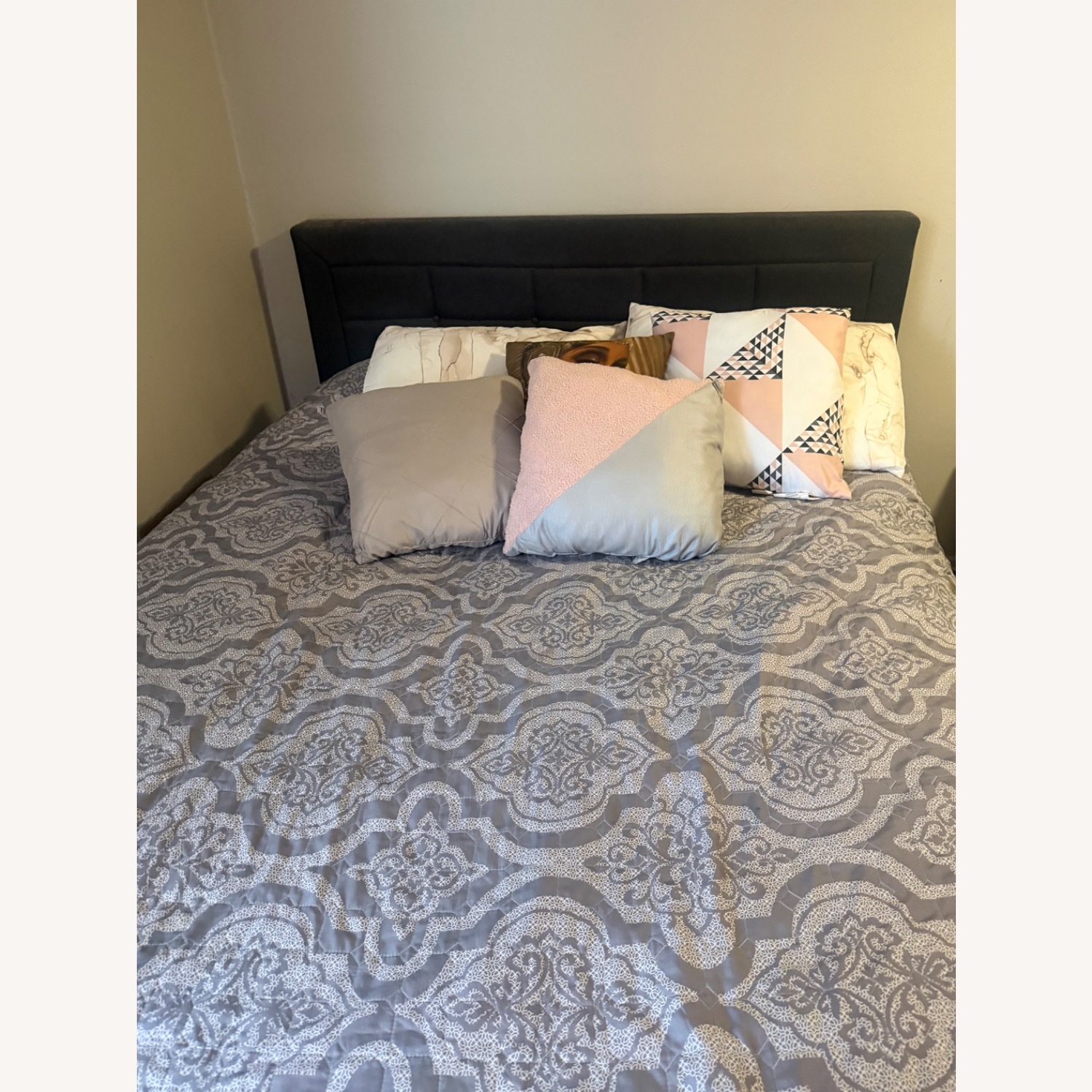 Dark Gray Bed - image-2