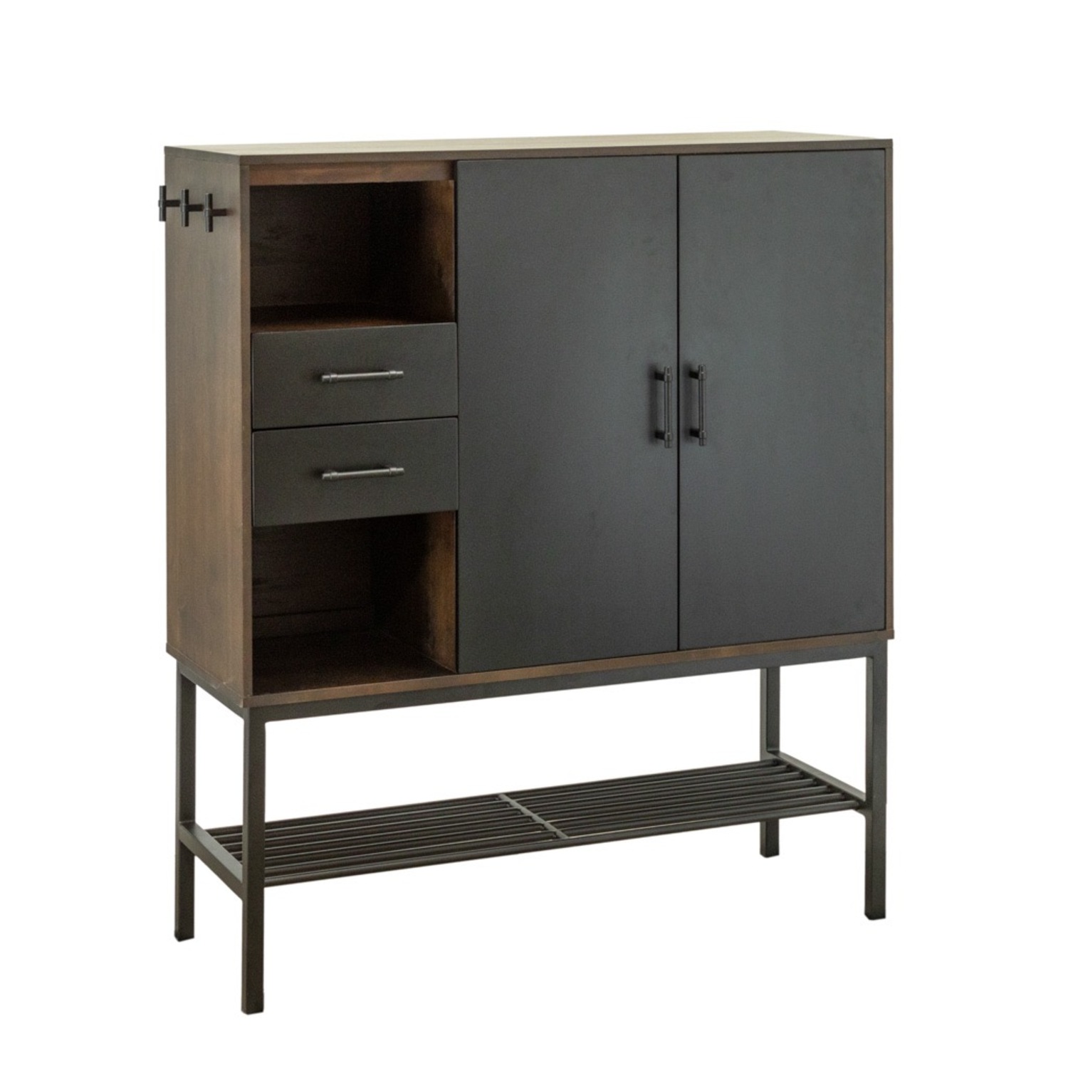 Crate & Barrel Tatum Entryway Shoe Storage Cabinet - image-3