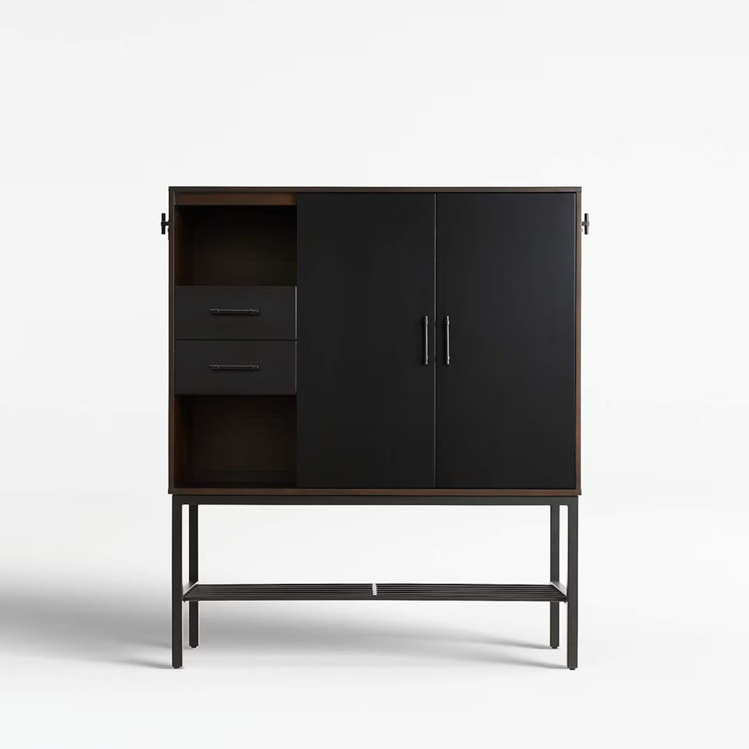 Crate & Barrel Tatum Entryway Shoe Storage Cabinet - image-4