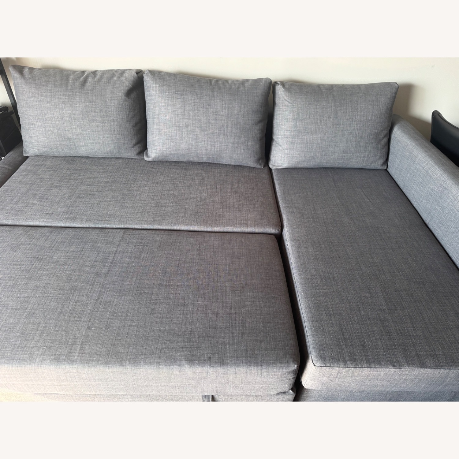 IKEA FRIHETEN Convertible 3 Seat Storage - image-3