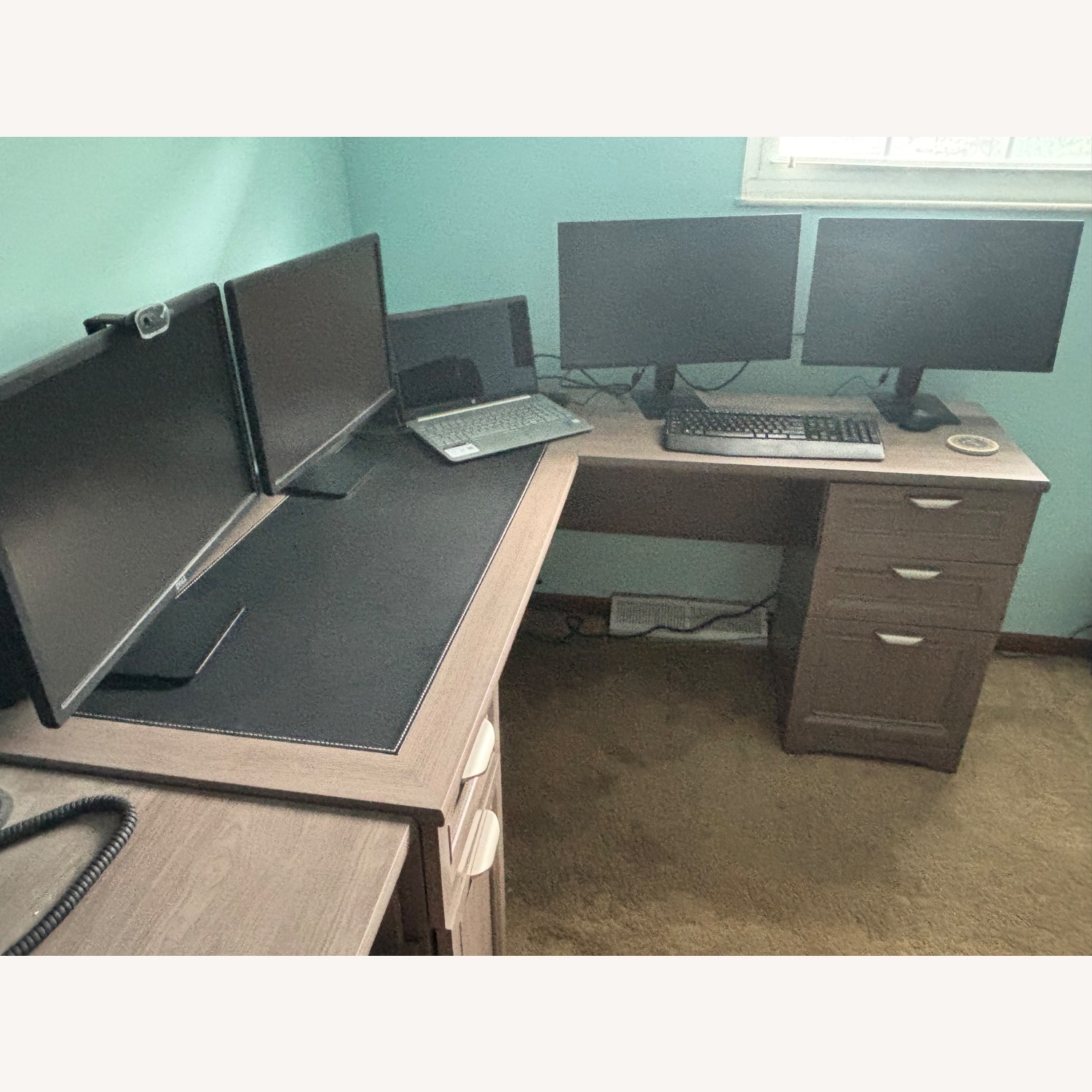 Light Gray Desk - image-1