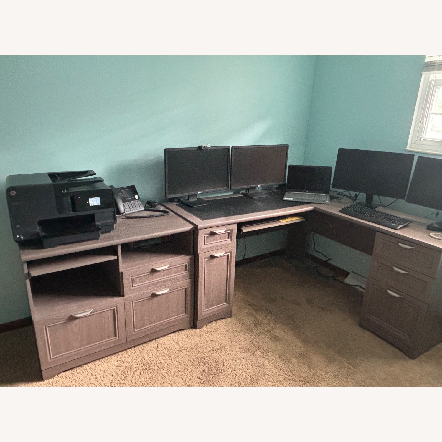 Light Gray Desk - image-2
