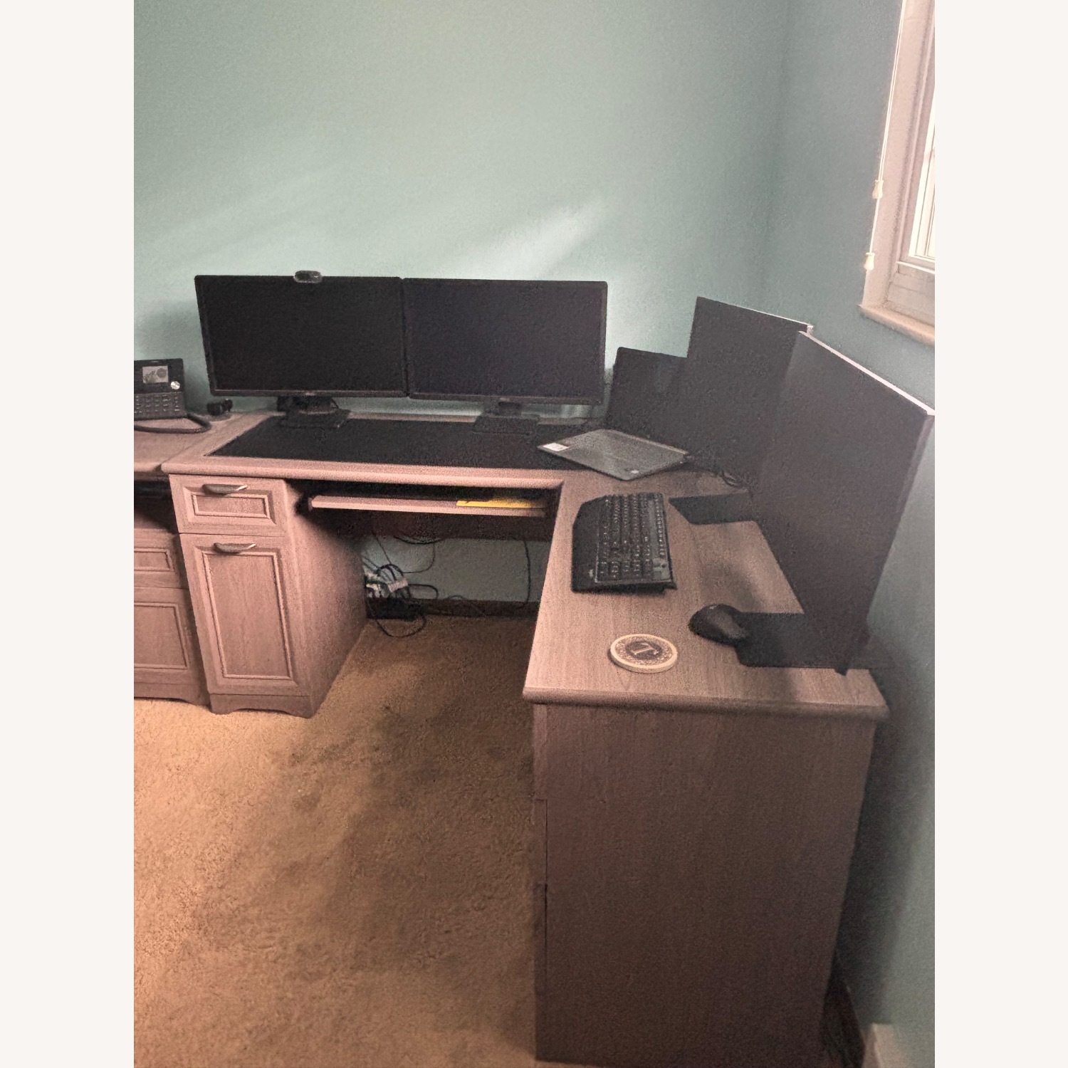 Light Gray Desk - image-3