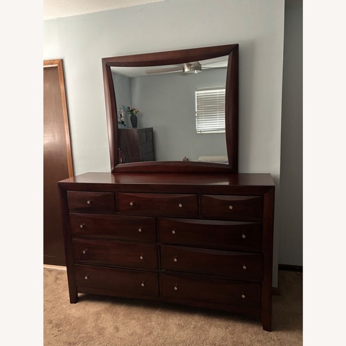 Used Ashley Furniture Dark Brown Dresser for sale on AptDeco