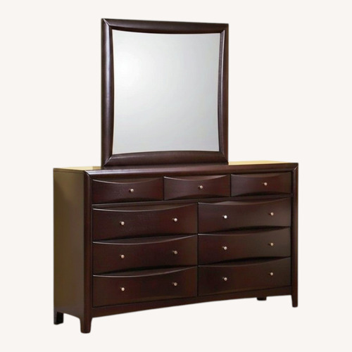 Used Ashley Furniture Dark Brown Dresser for sale on AptDeco