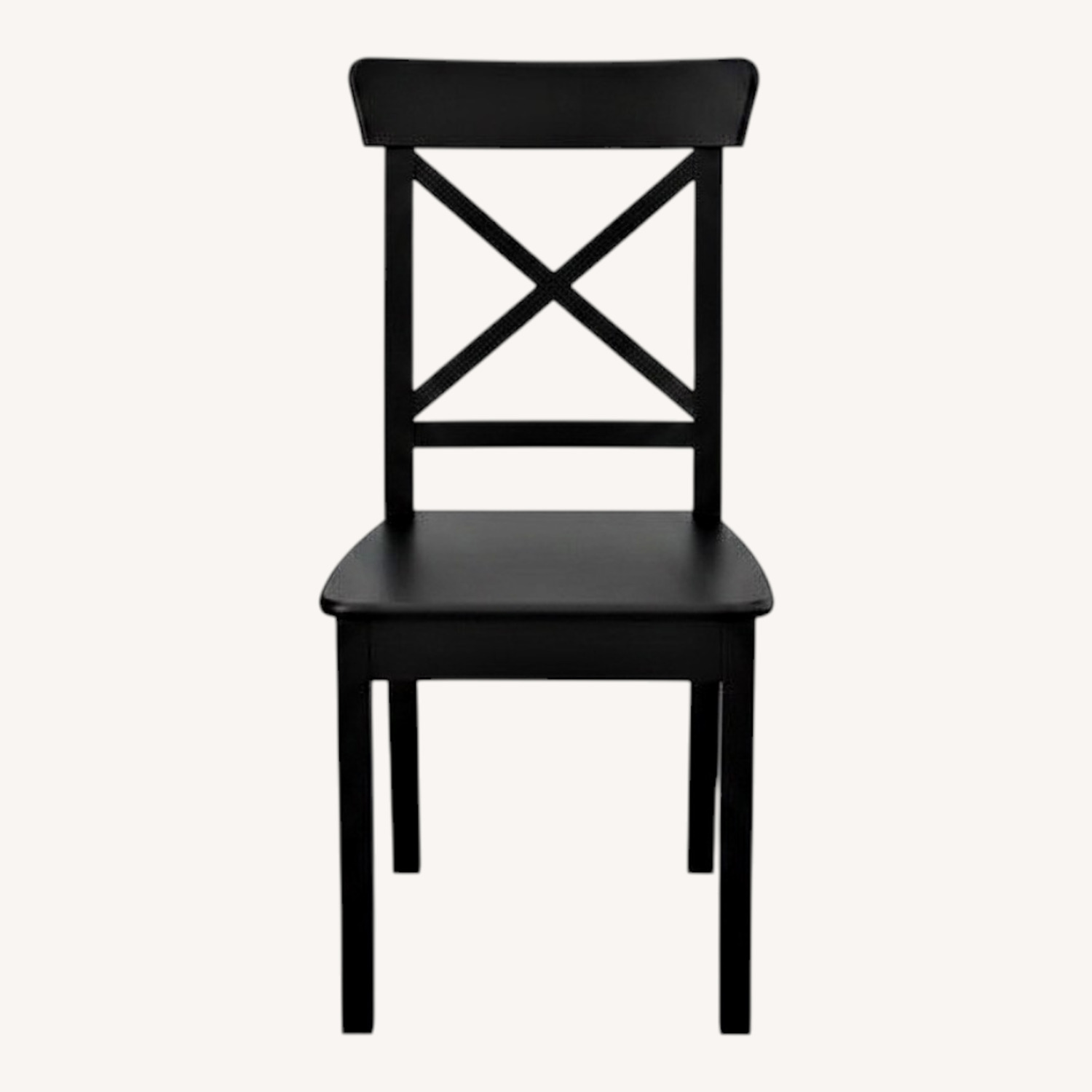 IKEA ROSENTORP Black Chair - image-0