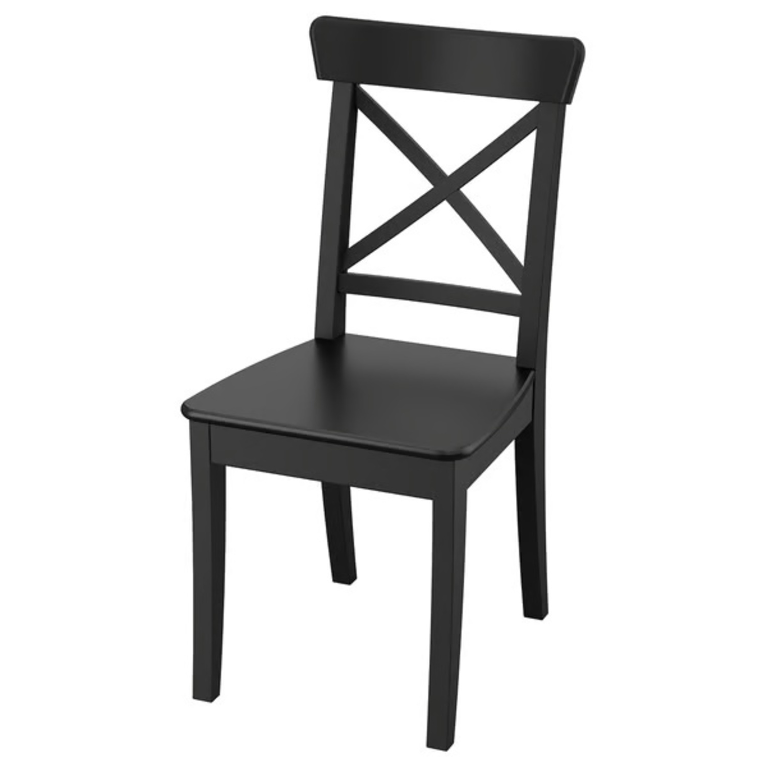IKEA ROSENTORP Black Chair - image-4