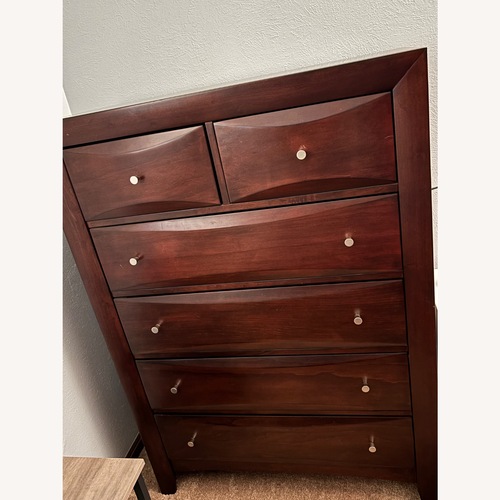 Used Ashley Furniture Dark Brown Chest for sale on AptDeco