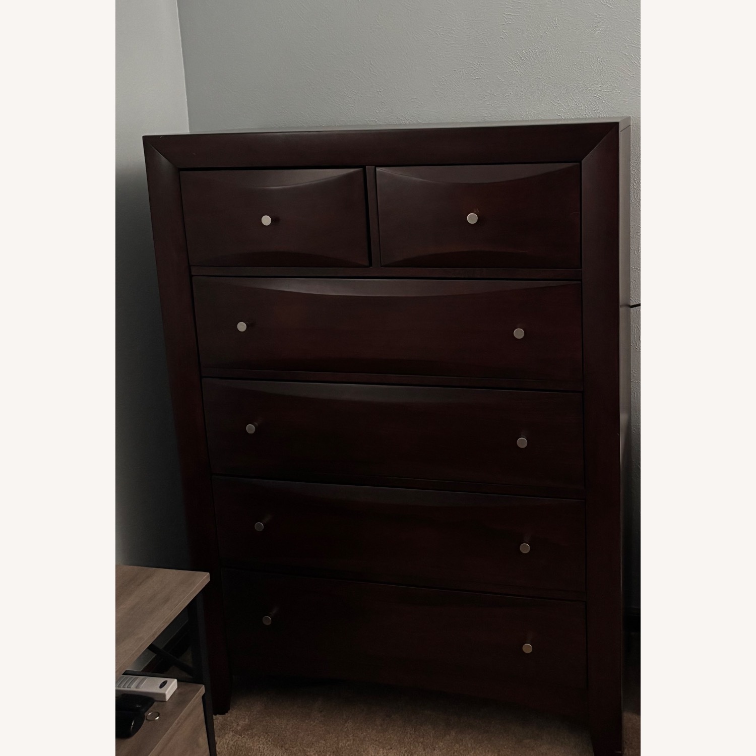 Ashley Furniture Dark Brown Chest - image-2