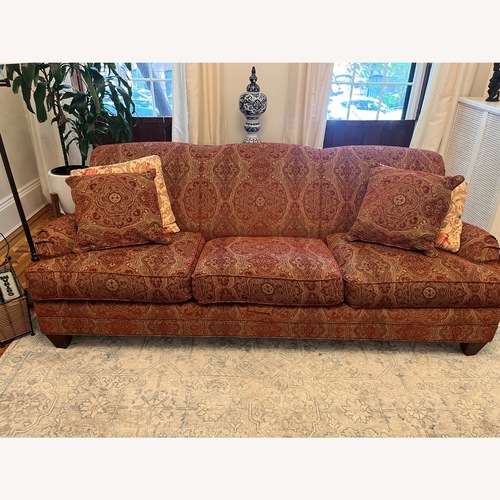 Used Ethan Allen Classic Rolled Arm 3+ Seater Sofa for sale on AptDeco