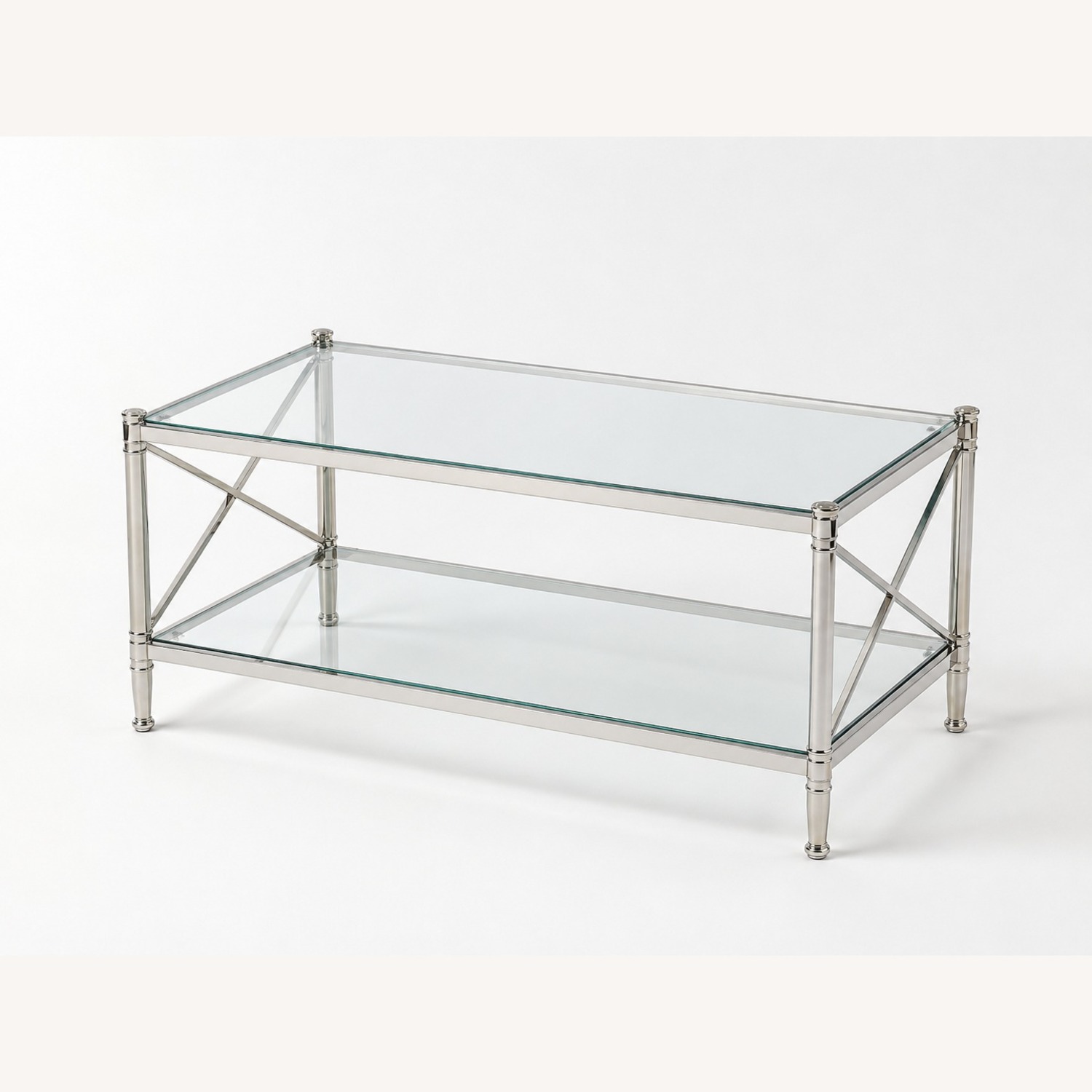 Ethan Allen Jocelyn Glass Table - image-3